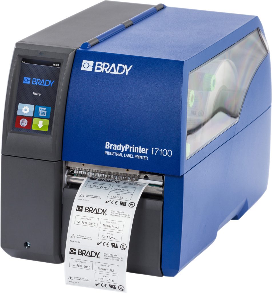 Brady I7100 Industrial Label Printer - 600dpi Heavy-Duty Sign & Label Maker