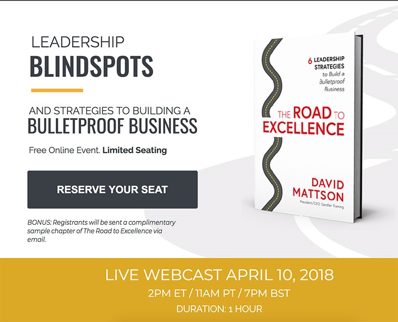 Leadership Blindspots - Sandler Webcast