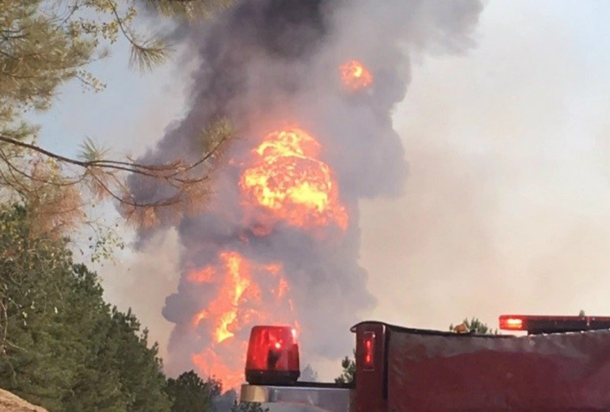 Natural Gas Pipeline Texas Explosion