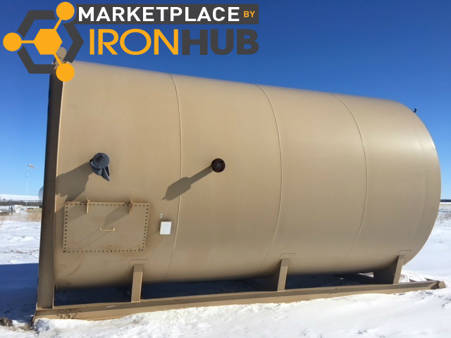 Double Wall Storage Tank with Envirovault 400 bbl