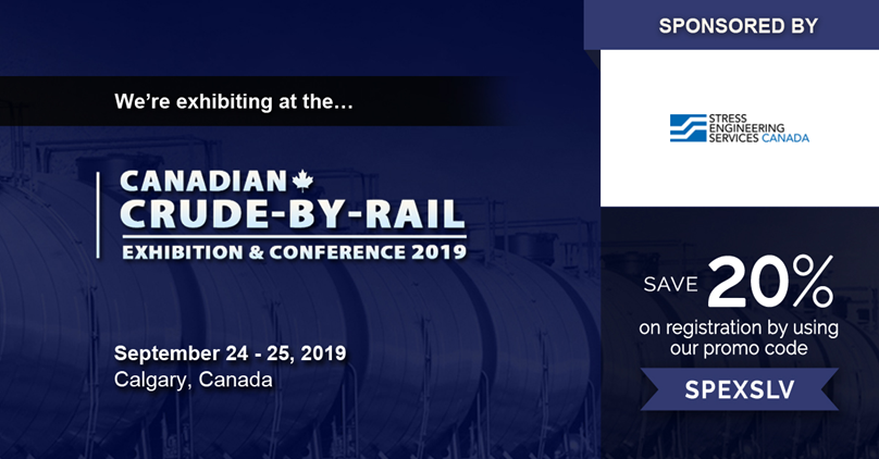 Stress Engineering Services Canada at the Canadian Crude-By-Rail 2019