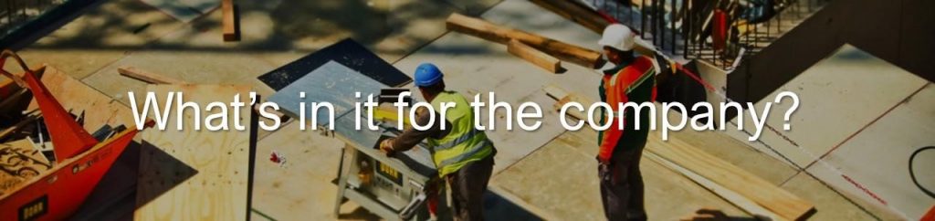 What's in it for the company - Workaware
