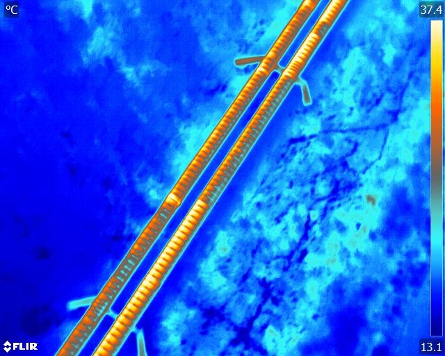 Varying Degrees of Insulation Degradation on Surface Pipelines