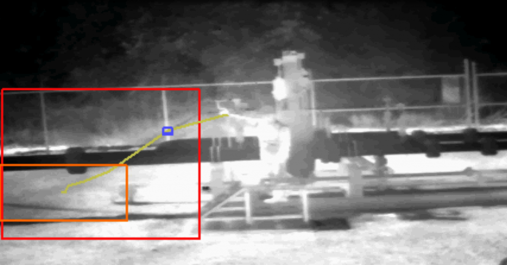 DCAM-M methane release test in the field