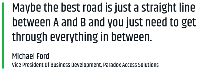 Q&A with Michael Ford - Paradox's New VP of Business Development 1