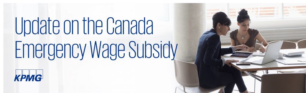 Canada’s wage subsidy now enacted - KPMG
