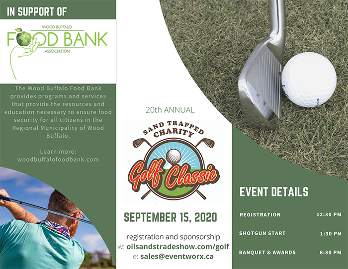 Oil Sand Charity Golf 2020 promotion