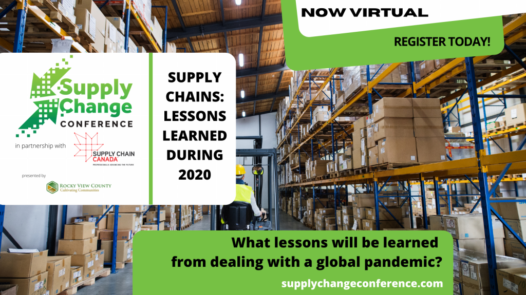 Introducing Supply Change Conference, October 27 - Supply Chains Lessons Learned During 2020