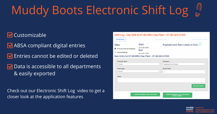 WATCH - Ditch the paper shift logs and go digital with Muddy Boots