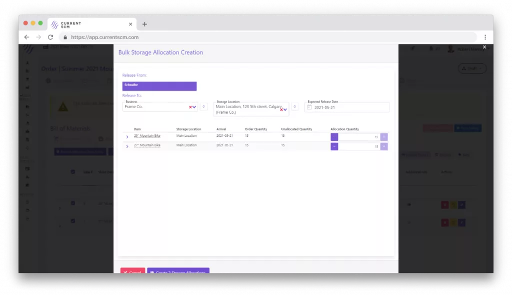 screenshot-of-allocation-of-materials-options