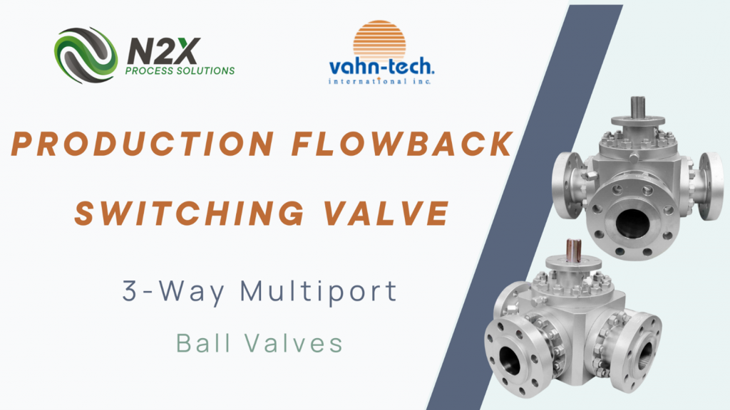 production flowback swtiching valve n2x process solutions header