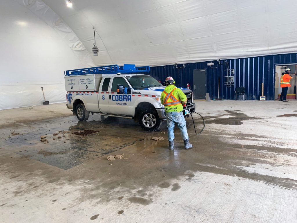 cs wash bay interior