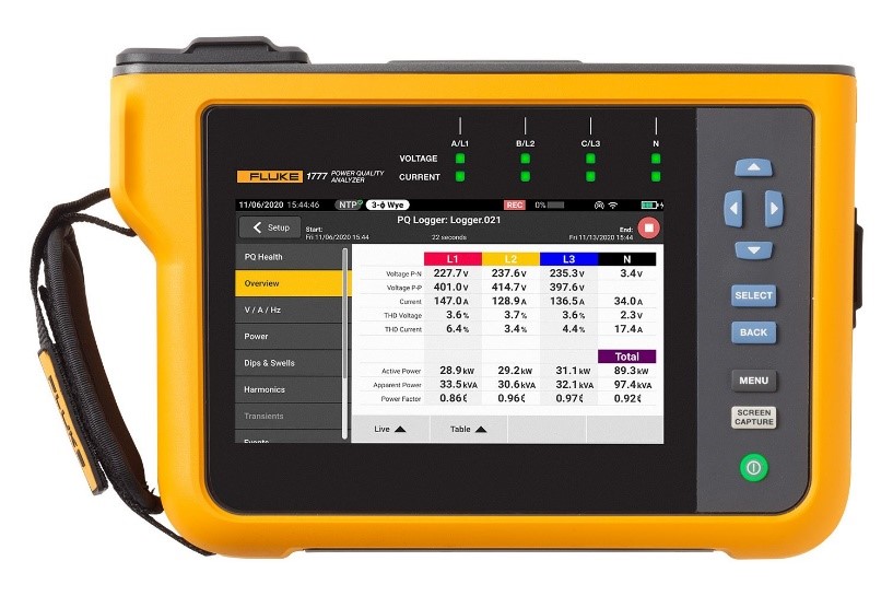 new product fluke 1770 series power quality analyzers kingsway instruments 1