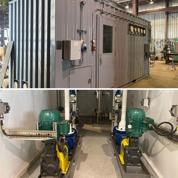 heavy oil producers, improve your esg score and profitability with this unused containerized slop oil centrifuge 2