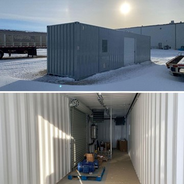 heavy oil producers, improve your esg score and profitability with this unused containerized slop oil centrifuge 6