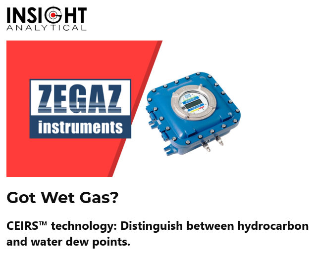 insight analytical ceirs technology distinguish between hydrocarbon and water dew points.