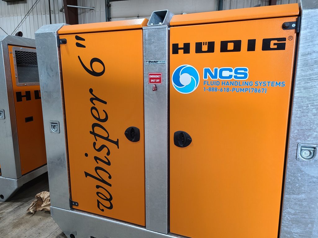 ncs fluid handling systems new pumps for well point dewatering in new shop in nisku with positive air shutoff and field ready