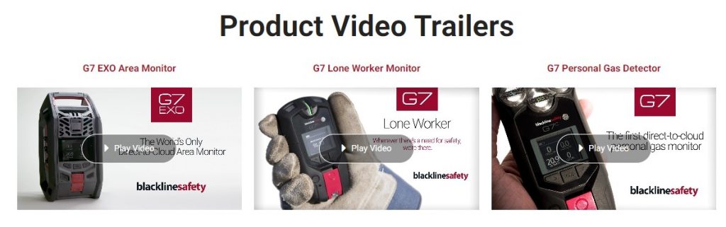 blackline product video trailers