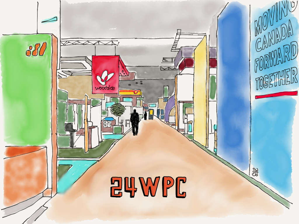 the world petroleum congress revisits calgary—block the calendar geoffrey cann