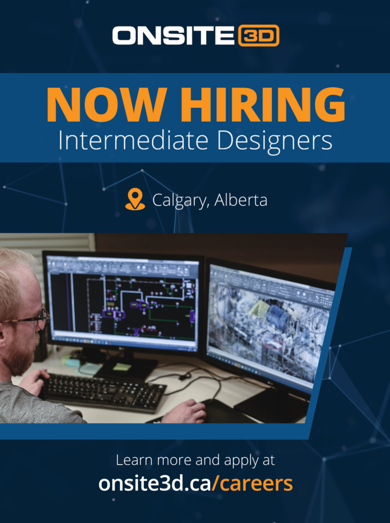 ONSITE3D IS HIRING INTERMEDIATE DESIGNERS Take your career to another dimension by joining a