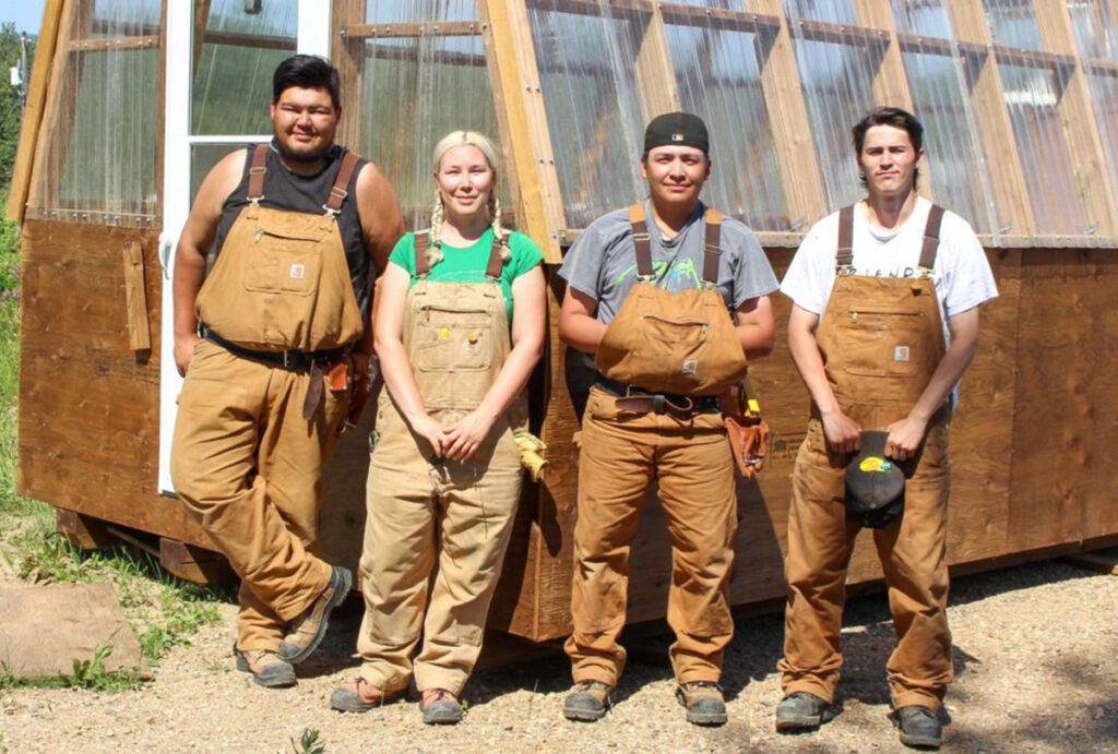 portage college students construction and trades readiness program cenovus energy building homes for indigenous communities in northern alberta 1200x810