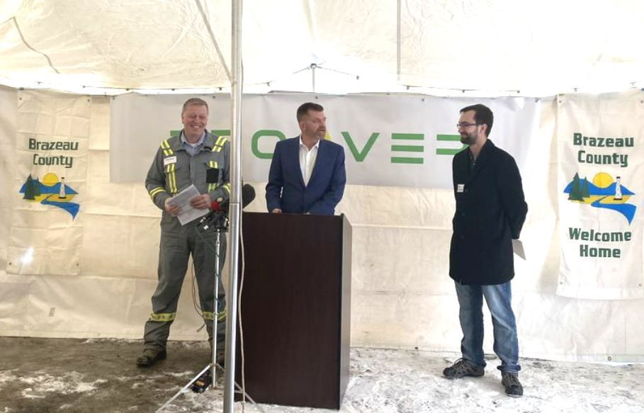 western economic corridor announcement at the recover facility