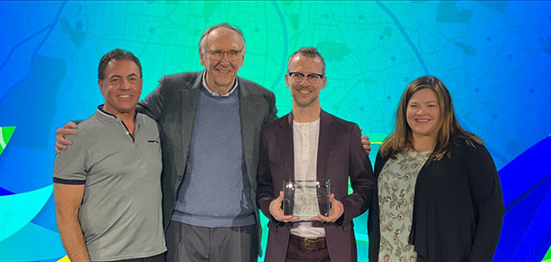 banner pandell receives esri saas adoption award