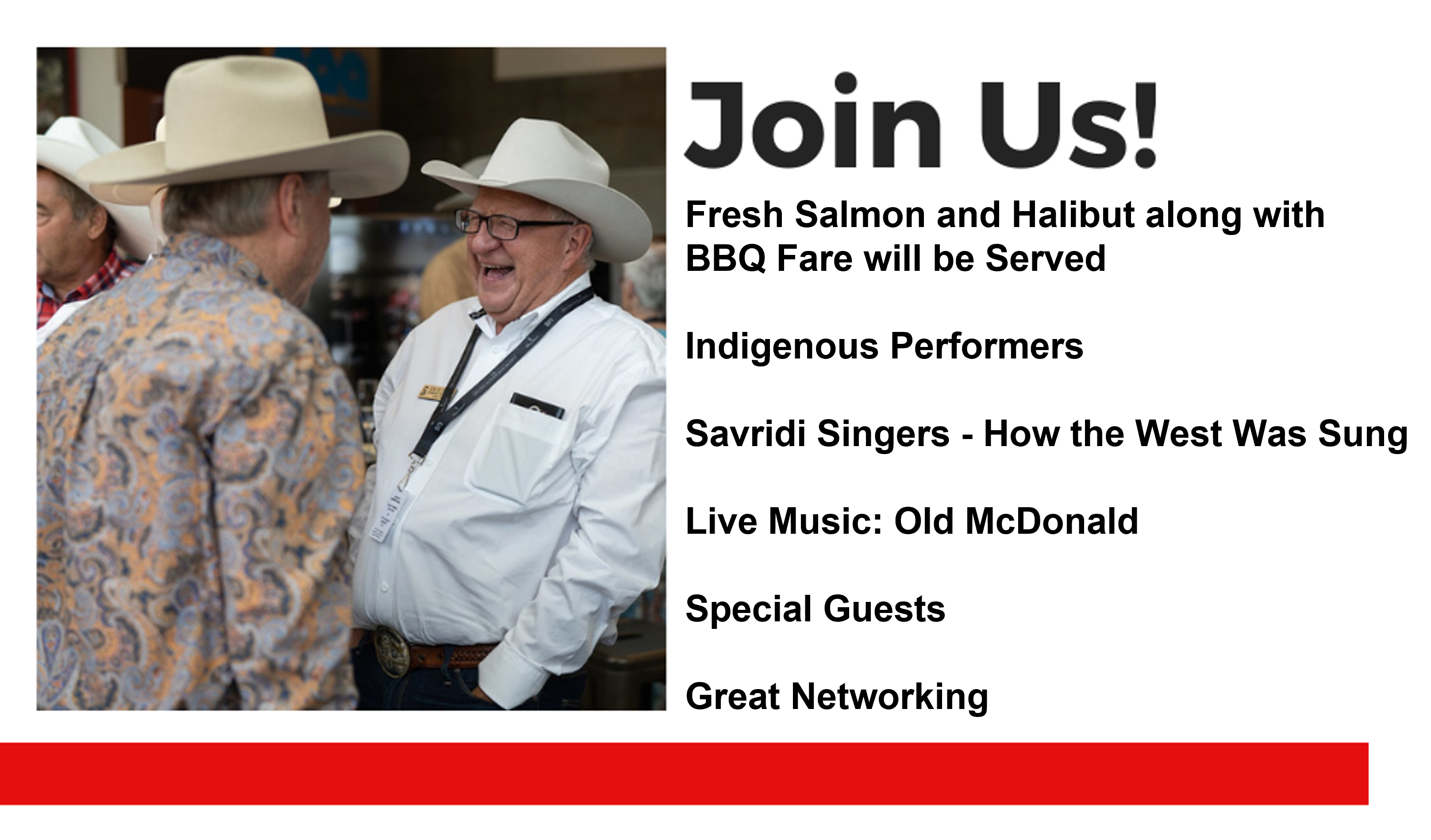 stampede business & networking event image join us