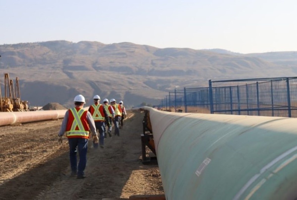 NEAR THE FINISH LINE! Canadian Trans Mountain Oil Pipeline Change