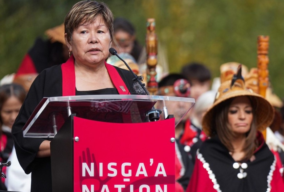 eva clayton president of the nisga'a lisims government 1200x810