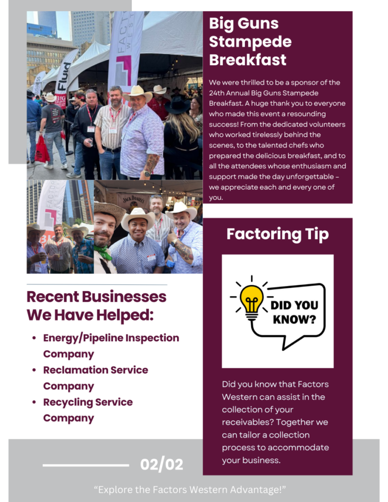 factors western august 2024 newsletter page 2