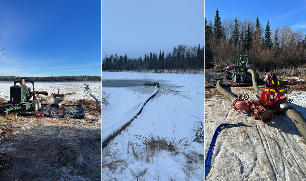 case study sideworx connect as prime contractor for longshore resources’ water transfer operations 1