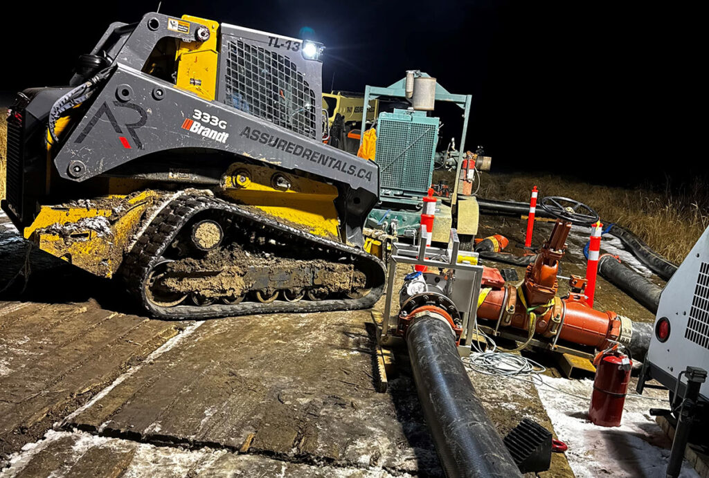 case study sideworx connect as prime contractor for longshore resources’ water transfer operations 2