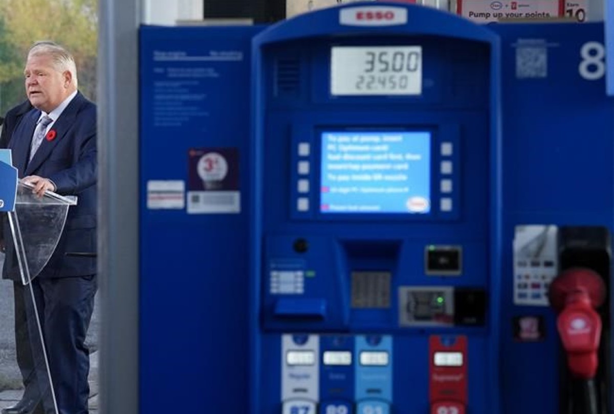 doug ford gas tax 1200x810