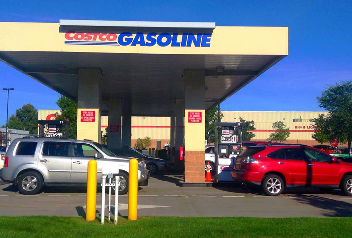 paying less at the pump than last year thank tmx costco gas station 1200x810