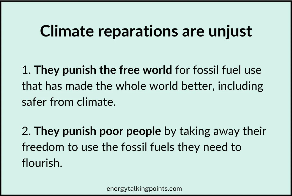 COMMENTARY: The Injustice of Climate Reparations - Alex Epstein ...
