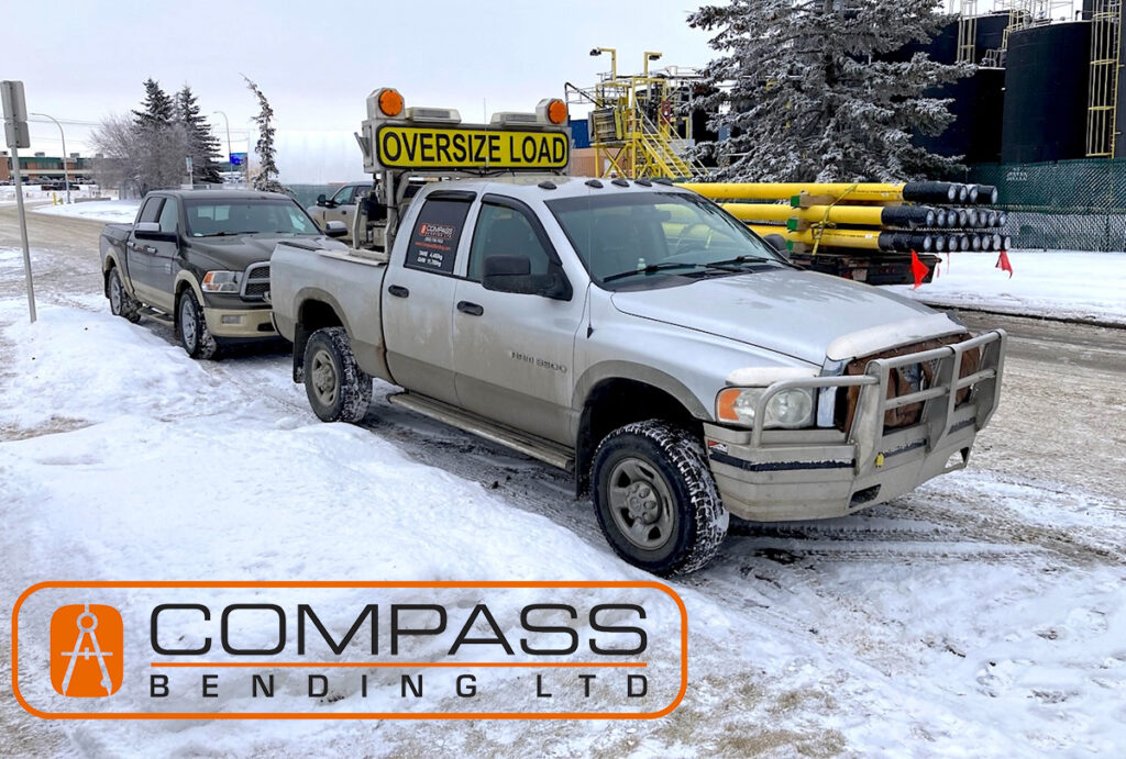 never be concerned about shipping oversized loads or needing a pilot car compass bending has it under control