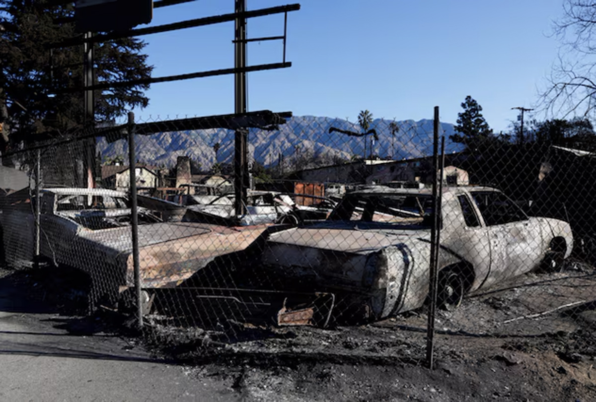 eaton fire altadena california los angeles wildfire