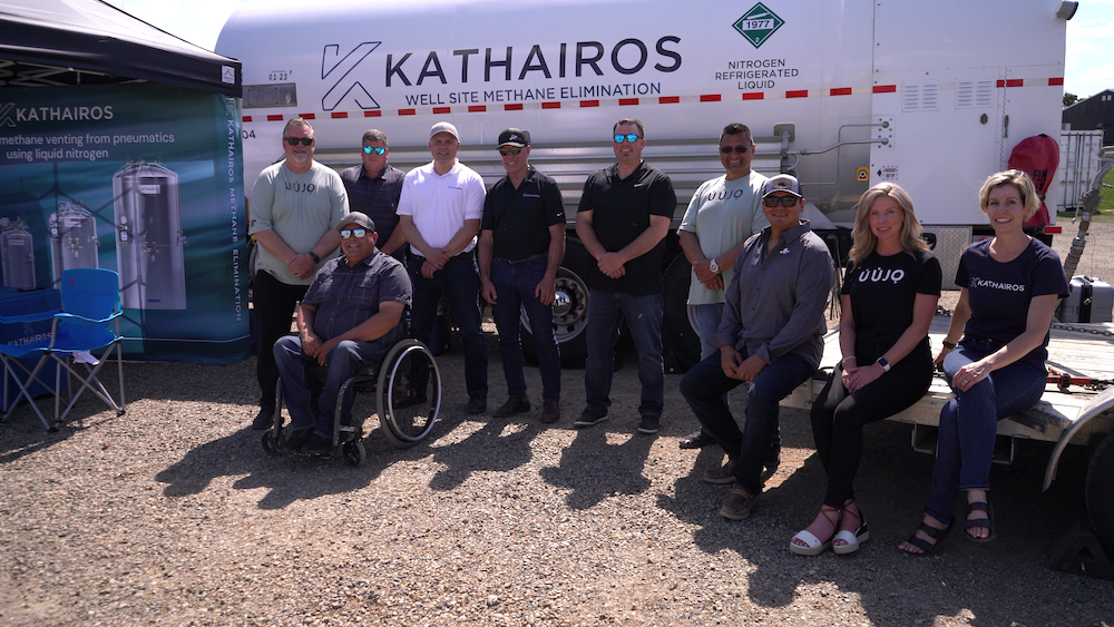 03. urban reserve opening kathairos and drfn group in front of truck kathairos solutions