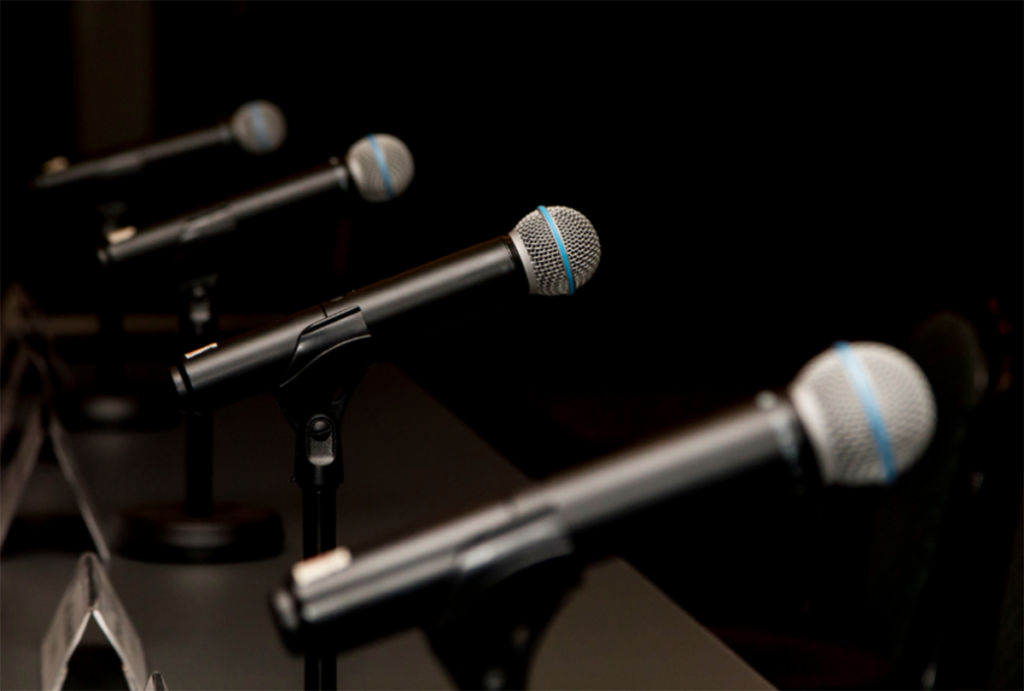 news bulletin mics microphones 1200x810