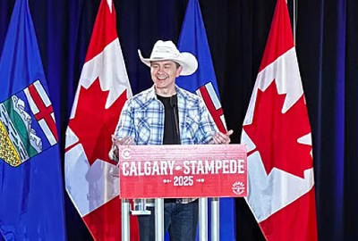 pierre poilievre calgary stampede 2025 400x270