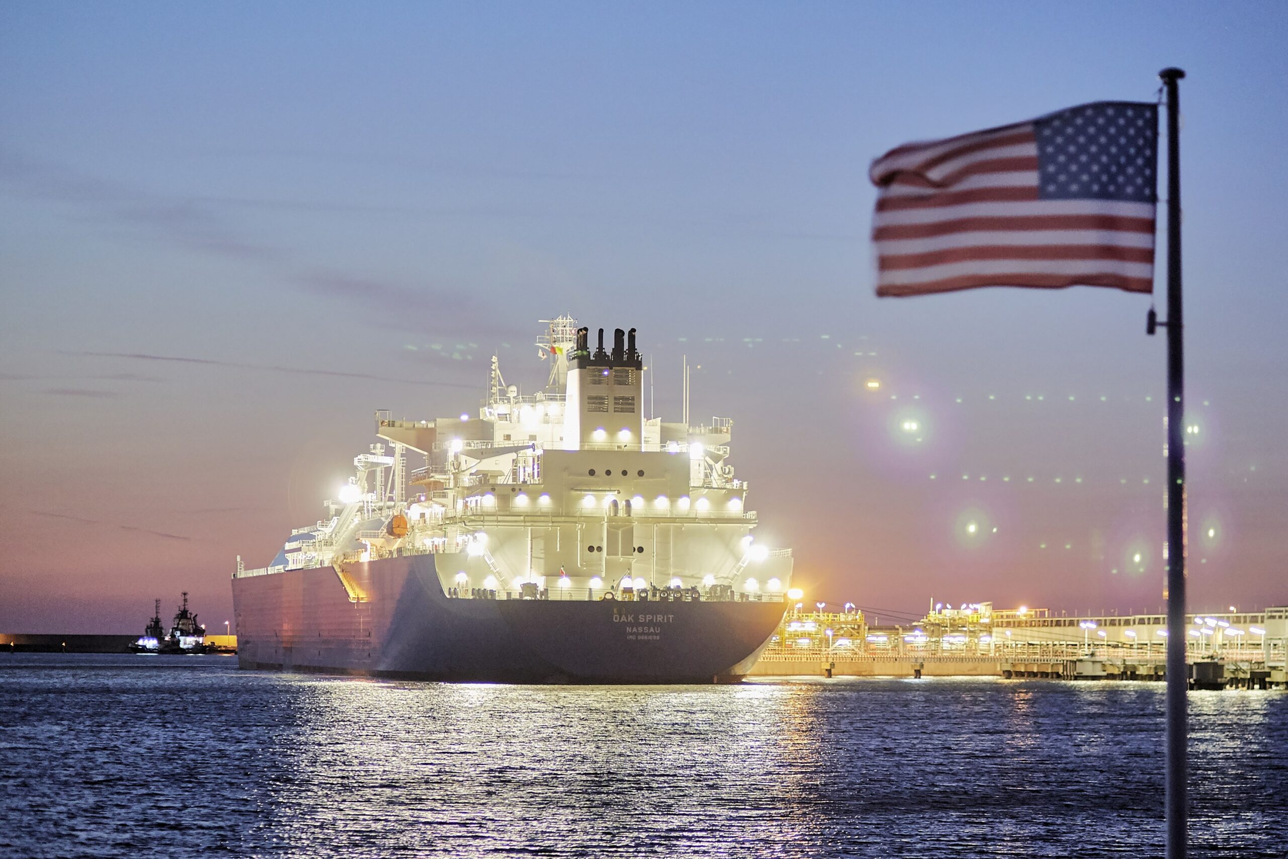 lng ship and america flag 1200x810