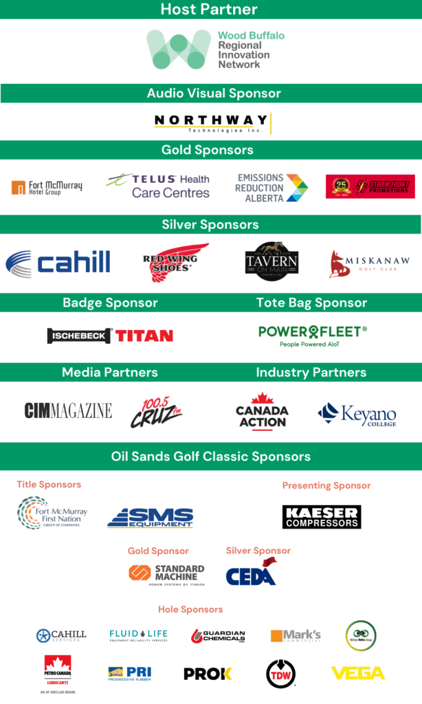 oil sands expo 2025 sponsors 2