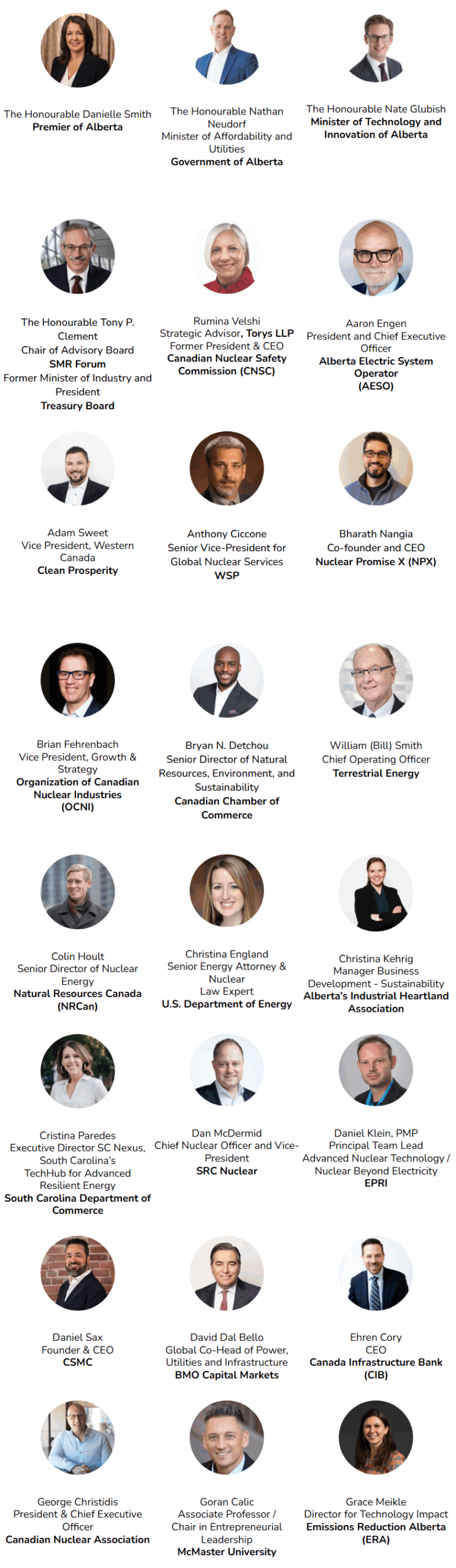 smr forum edmonton 2025 speakers 1