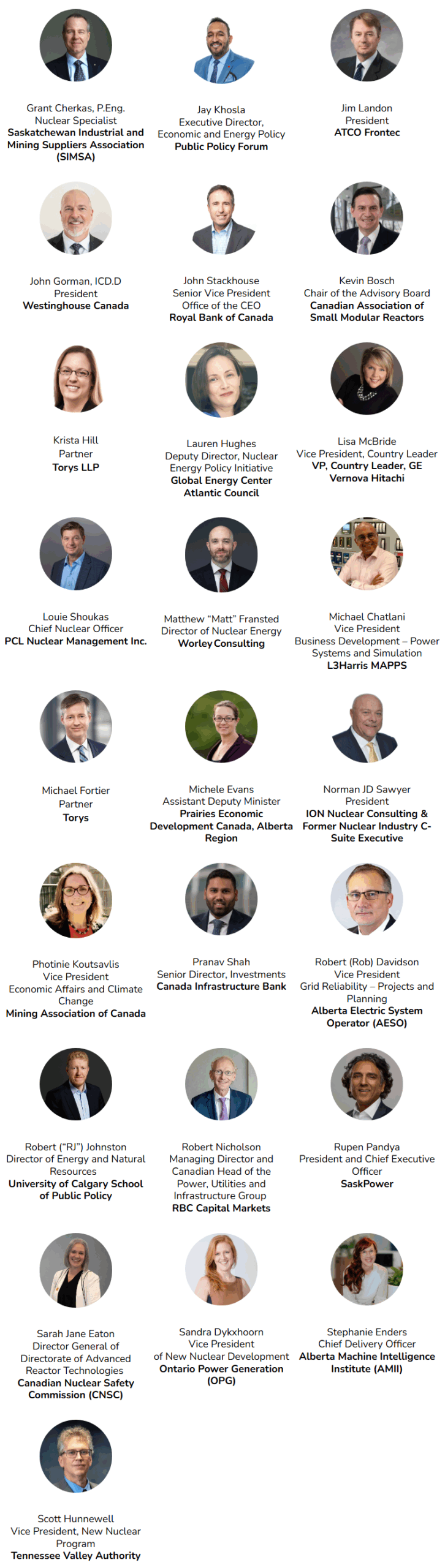 smr forum edmonton 2025 speakers 2