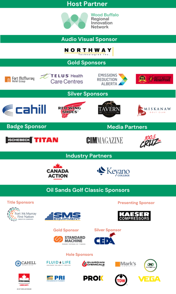 oil sands 2025 sponsors post