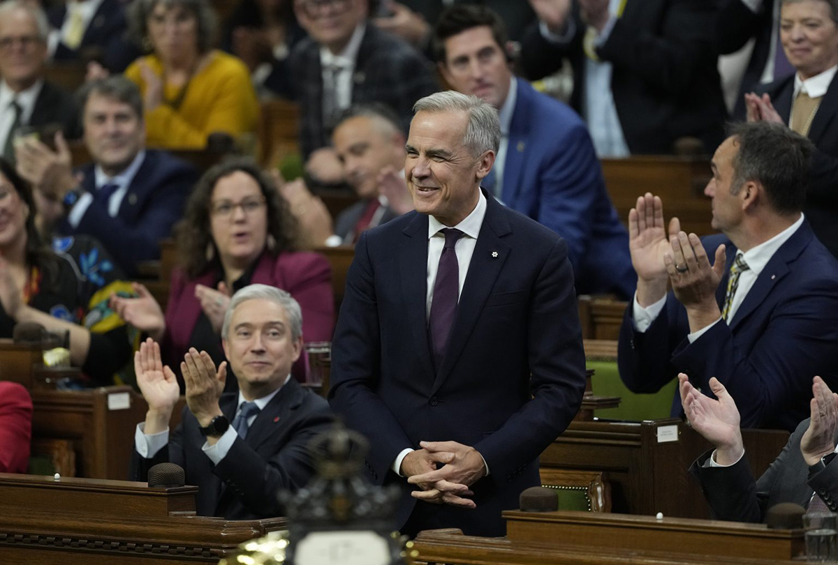 cp175332730 prime minister mark carney rises in the house of commons 1200x810