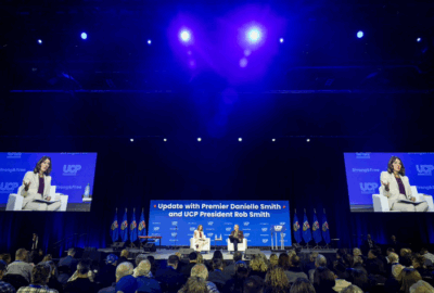 danielle smith ucp agm 2025 1200x810