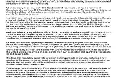danielle smith letter january 8 2026