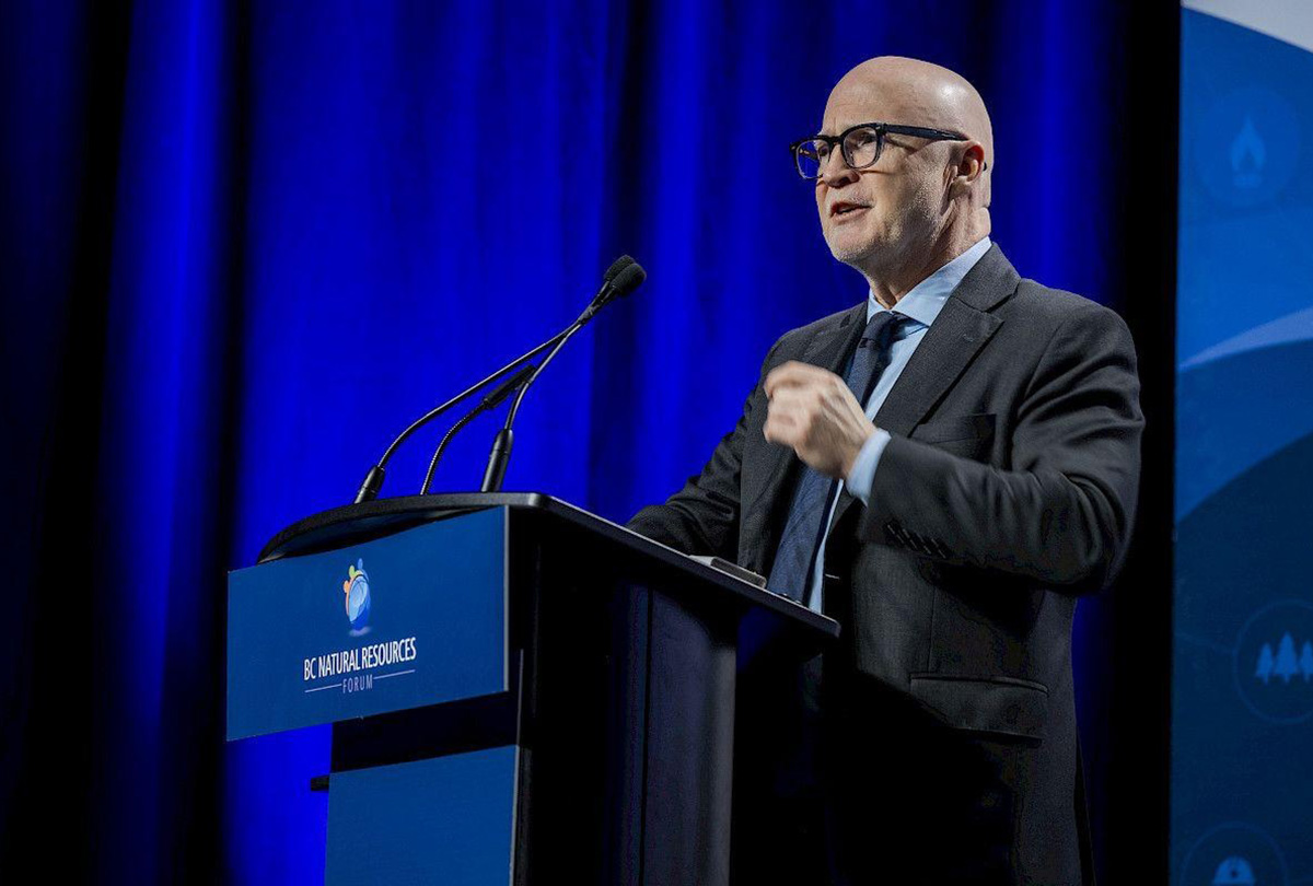 stewart muir delivering his keynote address at the 23rd bcnrf 1200x810